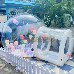 Commercial blow up party tent transparent inflatable dome bubble balloon fun house