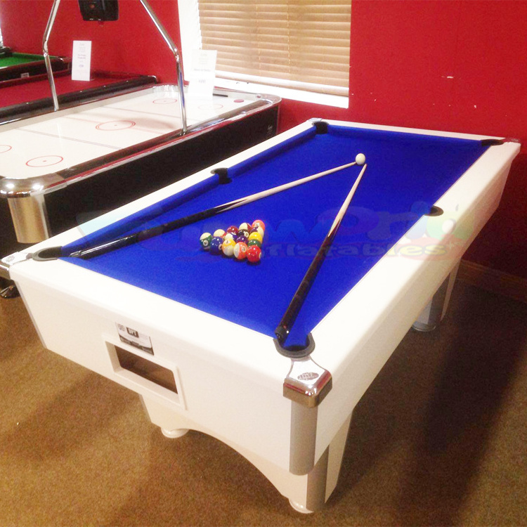 Full sizes adults playing games billiard tennis pool table and air hockey combo