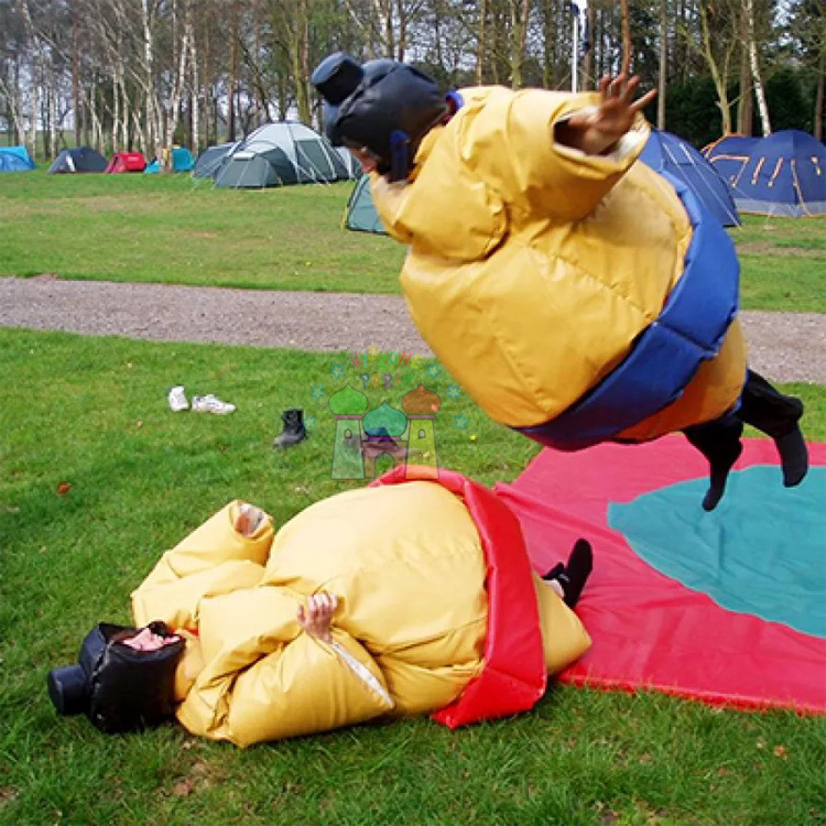 Wholesale commercial grade party inflatable costume for kids and adults sumo wrestling suit