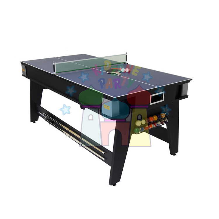 Commercial indoor modern multi combination game billiard pool table air hockey table for sale