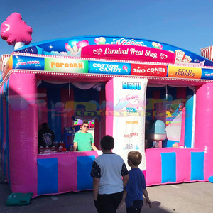 Outdoor commercial grade portable carnival treat shop fun booth inflatable concession stand