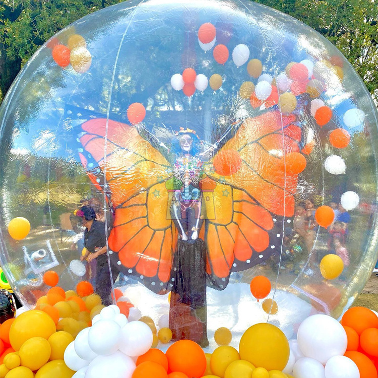 Commercial grade balloon party ideas clear dome tent inflatable bubble houses with blower