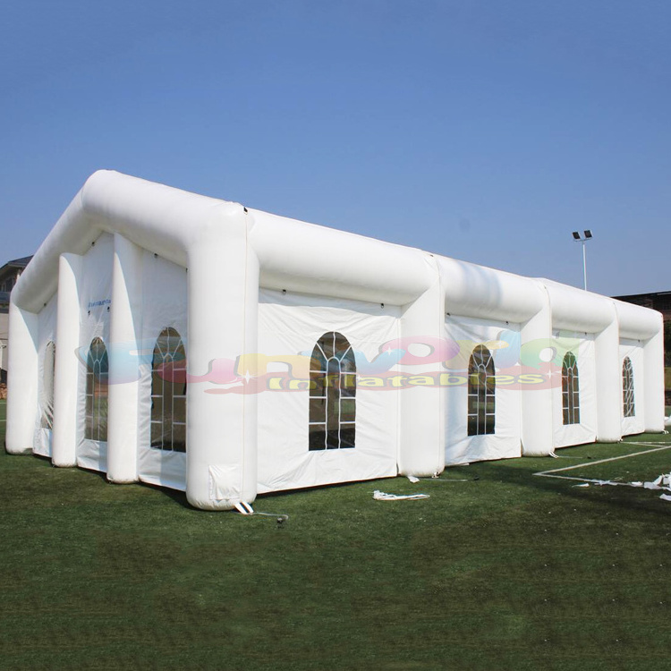 Outdoor customized PVC giant events white wedding marquee carpa inflable inflatable structure tent