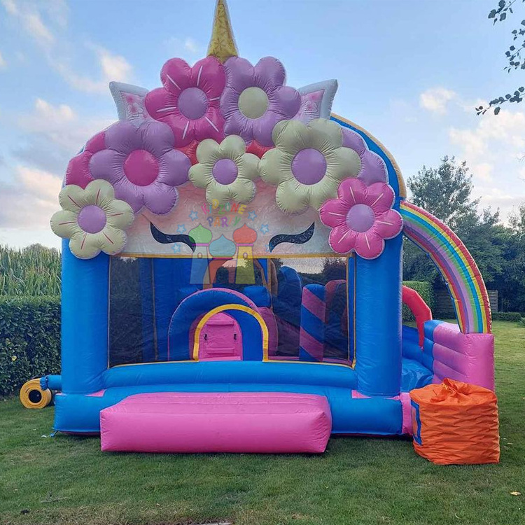 Party jumpers bouncing castle commercial kids piepusama atrakcija inflatable cupcake bouncy castle with slide