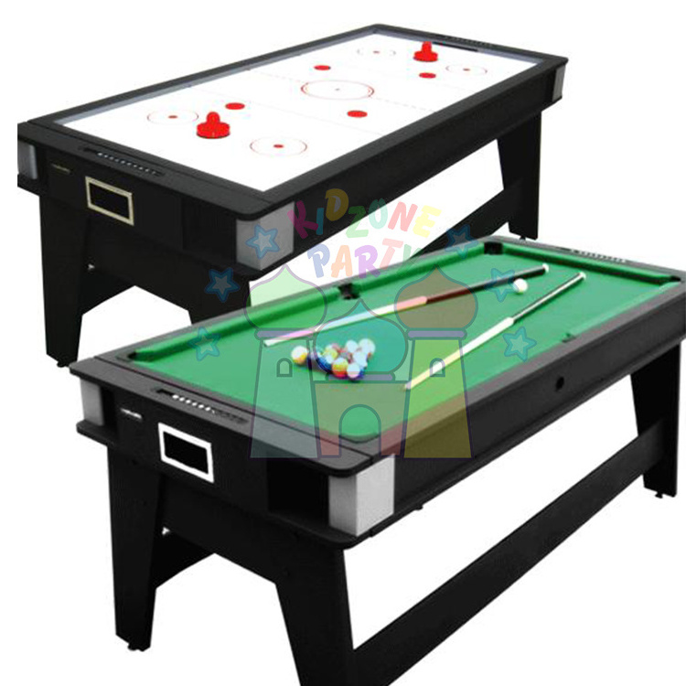 Commercial indoor modern multi combination game billiard pool table air hockey table for sale