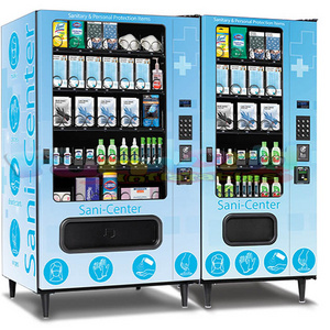 Huge capacity multi function distribution automatique drink snack vending machine with cooling system