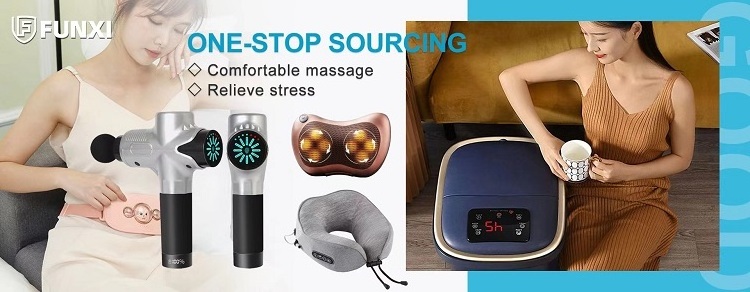 Best Selling Products 2024 Travel Car Home Electric Vibrating Heating U Shape Neck Massager Pillow Neck Massage Pillow