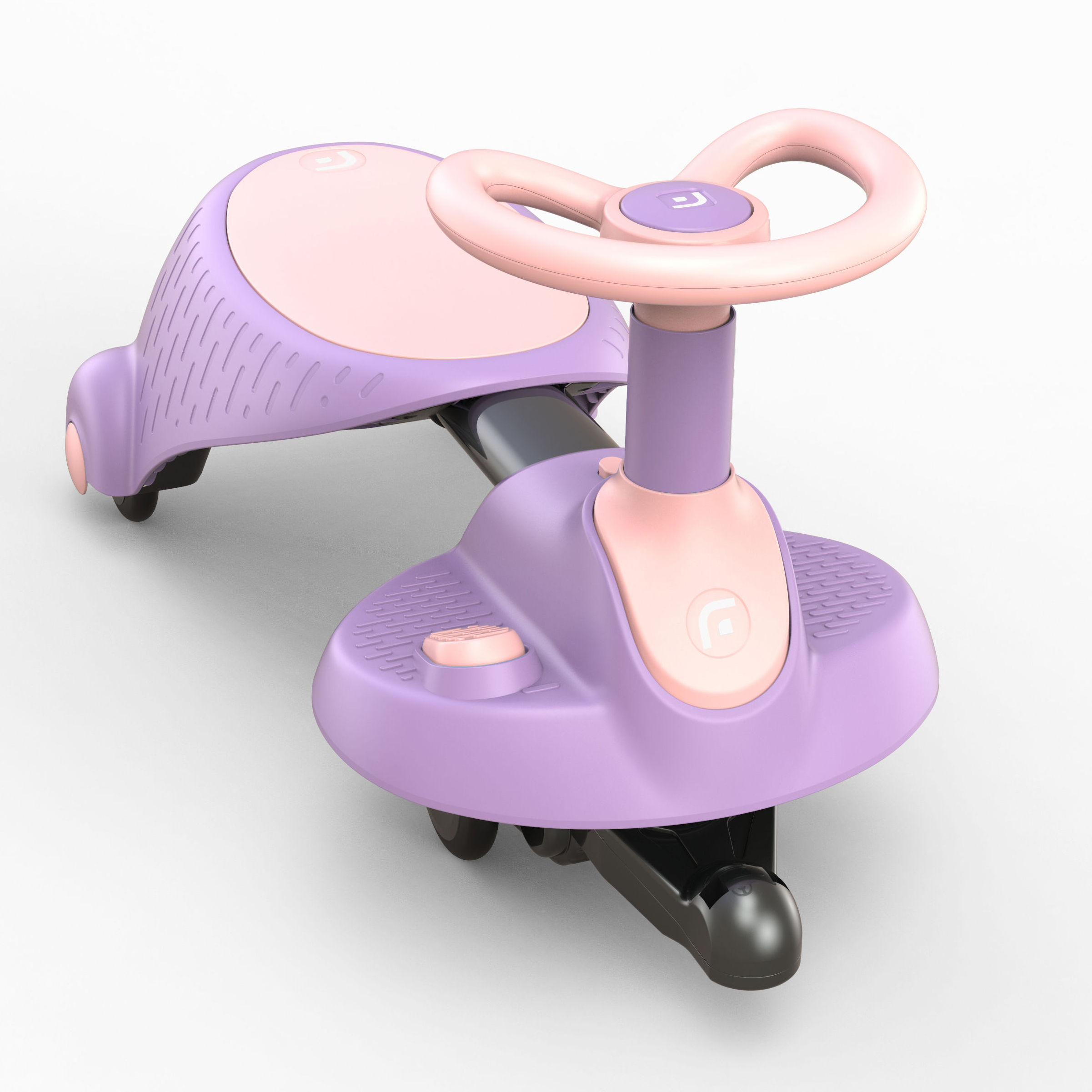 Quality Choice 4 Wheel Sliding 360 Degree Rotating Swing Car Children'S Electric Swing Car