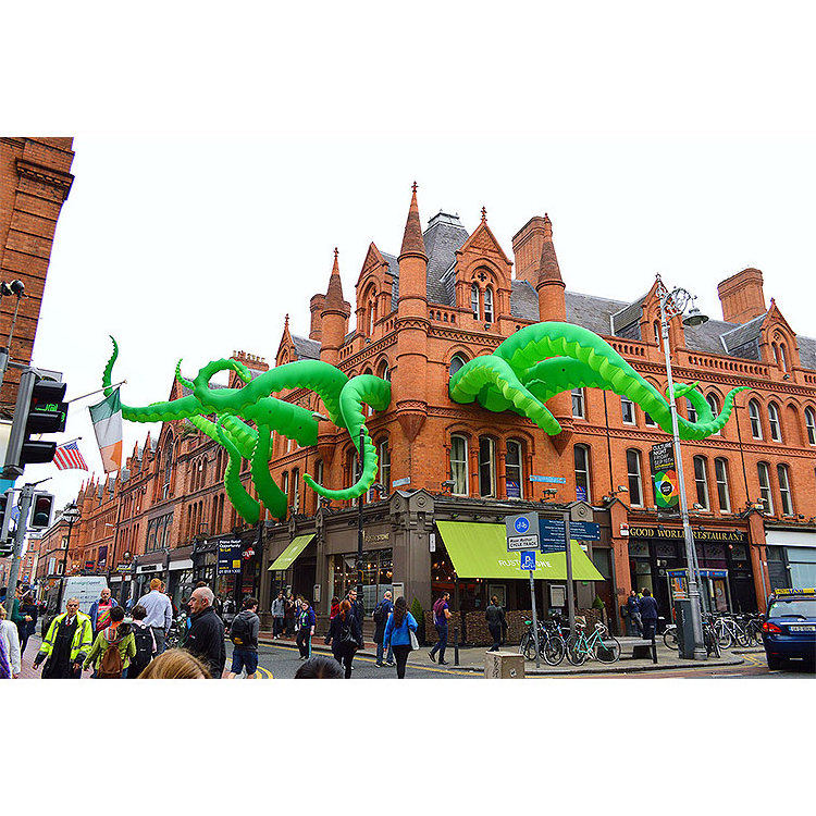 Festival Window Decoration Octopus Tentacles Inflatable Octopus Feet Giant Inflatable Octopus Tentacle for Events