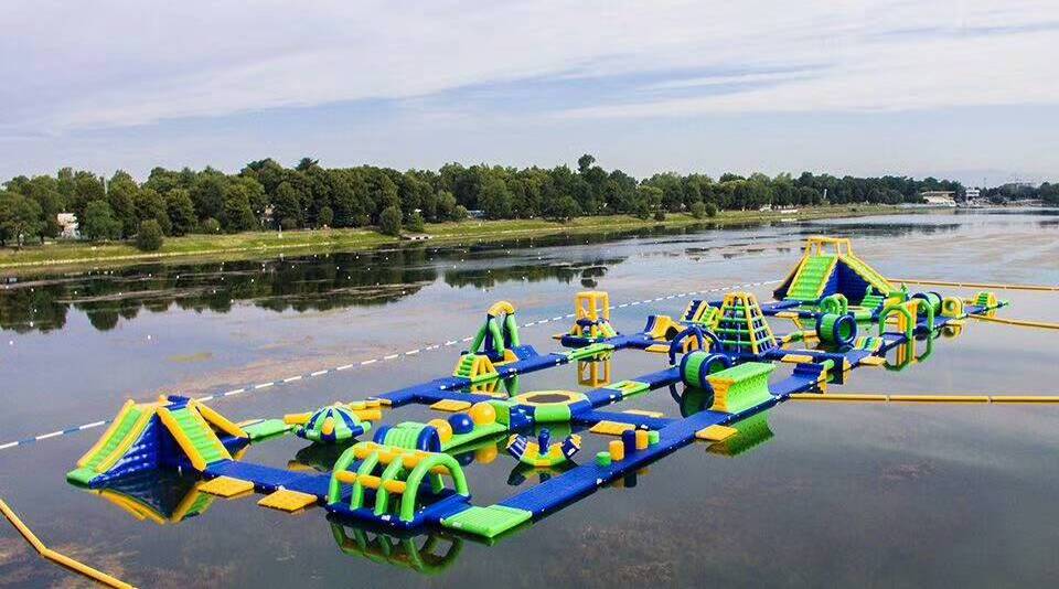 2023 Innovative Design Water Park Inflatable Water Park Floating Aqua Park for Sale