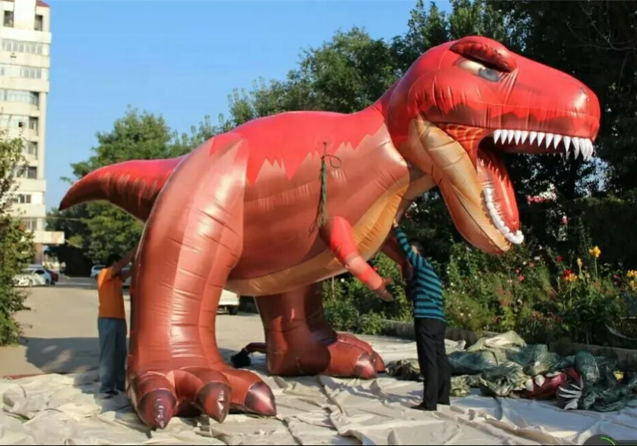 Inflatable cartoon Animal Custom design giant animals dragon model inflatable cartoon dinosaur for advertising decoration