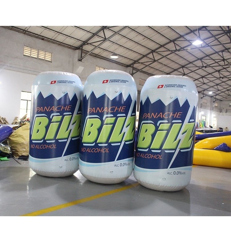 Customized Advertisement Inflatable Red Bull Bottle Balloon advertising model inflatable drinks cans inflatable beverages bottle