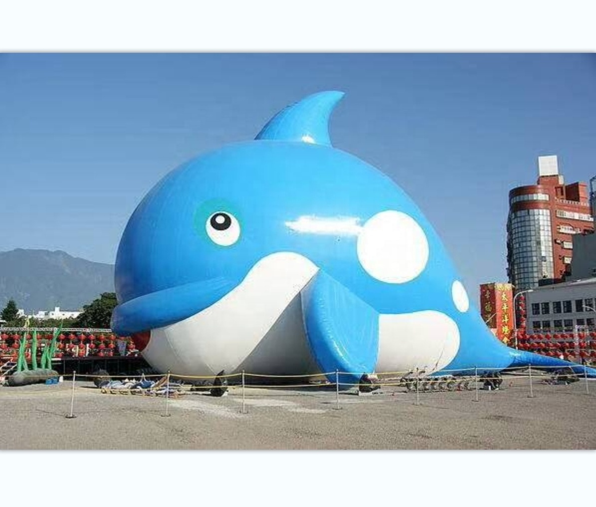 Hot Sales PVC Giant Inflatable Dolphin Toys Blow Up Sea Animal Balloon Inflatable Ocean Dolphin Model For Decoration