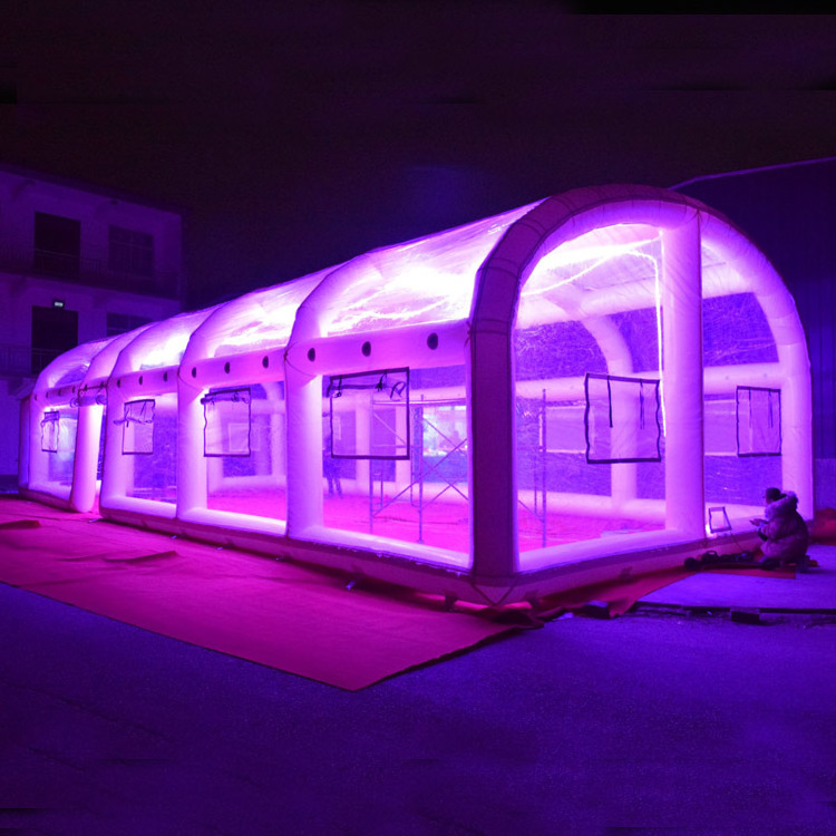 Outdoor party house club inflatable-nightclub rental wedding tent party tent event tents with LED lights inflatable nightclub