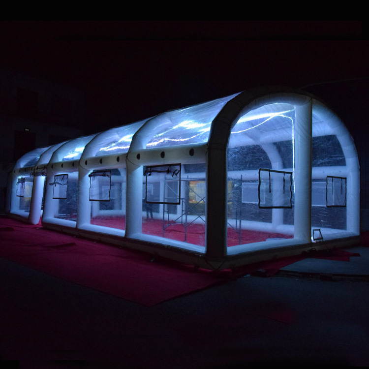 Outdoor party house club inflatable-nightclub rental wedding tent party tent event tents with LED lights inflatable nightclub