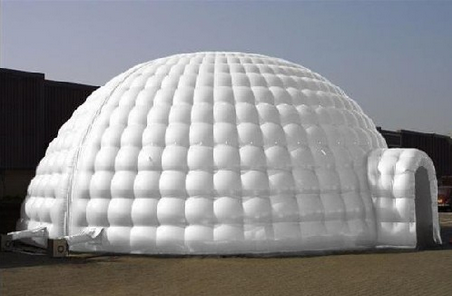 Factory Price  8 x 8 Meter Giant Inflatable Party Tent Inflatable Igloo Dome Tent for Rental