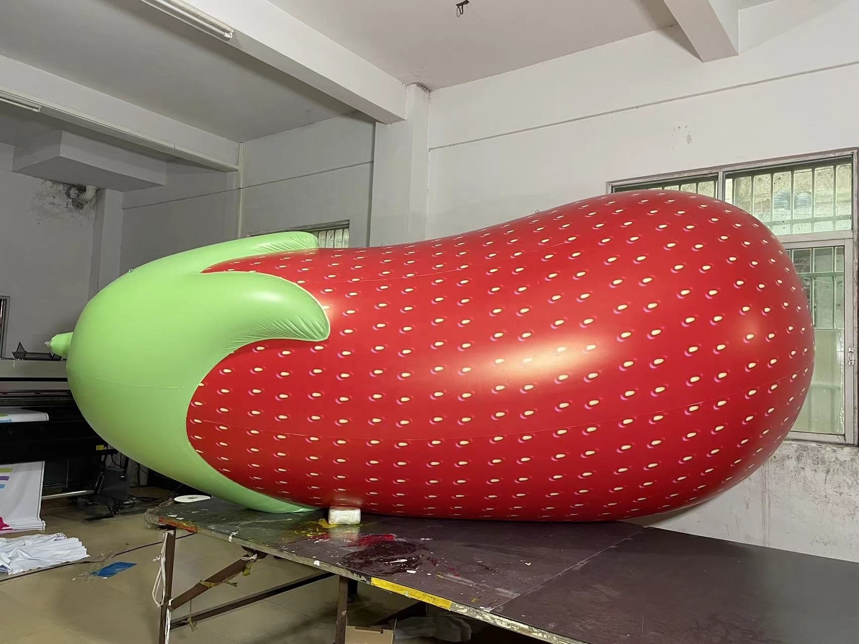 Outdoor Large Inflatable eggplant Model Balloon for Advertising Giant vegetables advertising inflatable eggplant balloon