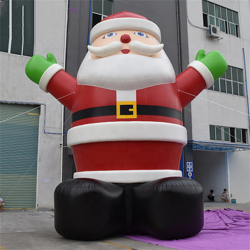 Inflatable Santa Claus10M Giant Inflatable Santa Claus For Commerical Display