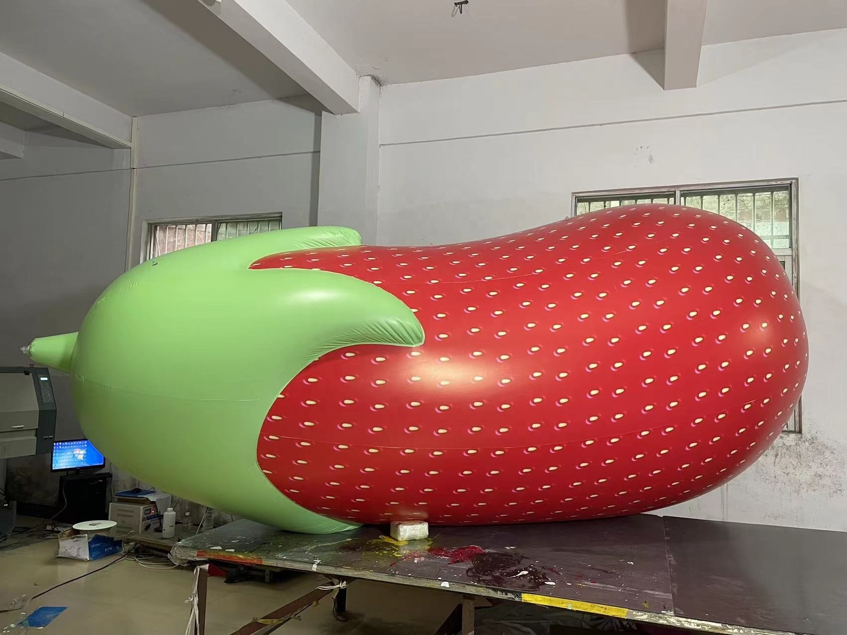 Outdoor Large Inflatable eggplant Model Balloon for Advertising Giant vegetables advertising inflatable eggplant balloon