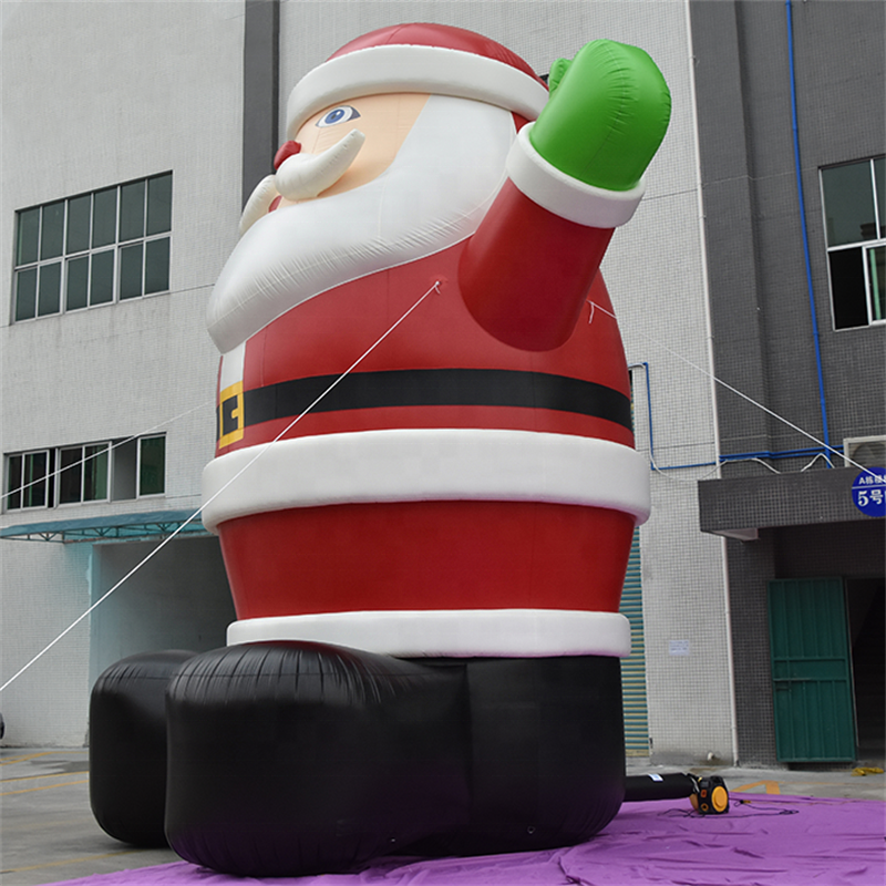 Inflatable Santa Claus10M Giant Inflatable Santa Claus For Commerical Display