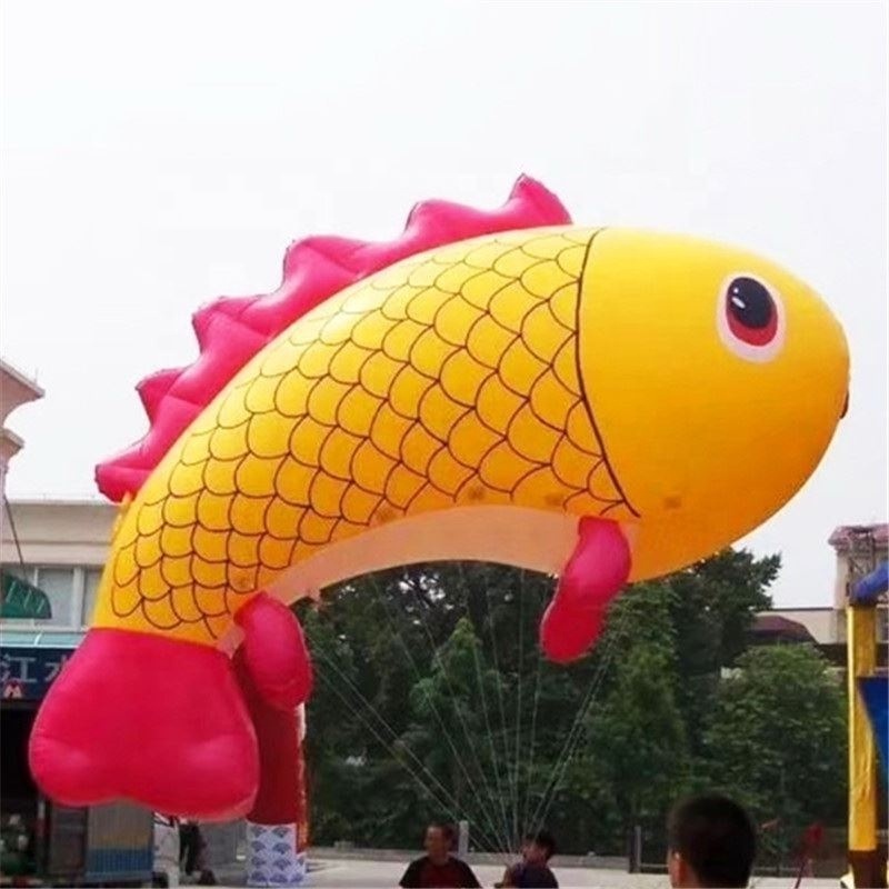 Sea Animal PVC Inflatable Octopus Squid Model Inflatable Ocean Dolphin fish turtle five stars Balloon