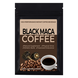 Private label black maca extract coffee for Men and Women Instant Coffee Blend with Maca