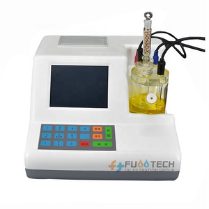 ISO Standard Insulation oil Karl Fischer Moisture Meter Coulometric Titration Moisture Analyzer