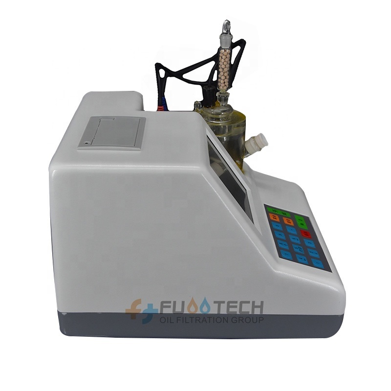 ISO Standard Insulation oil Karl Fischer Moisture Meter Coulometric Titration Moisture Analyzer