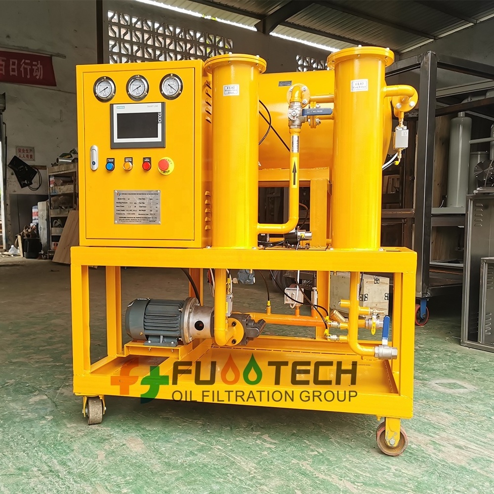 Customizable FUOOTECH PCS Series Coalescence Separation Oil Purifier Machine for Light Fuel Oils