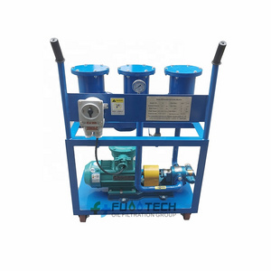 FUOOTECH PO-50 50 LPM Portable Oil Filter Machine for kidney loop filtration of Hydraulic and transmission systems for excavator