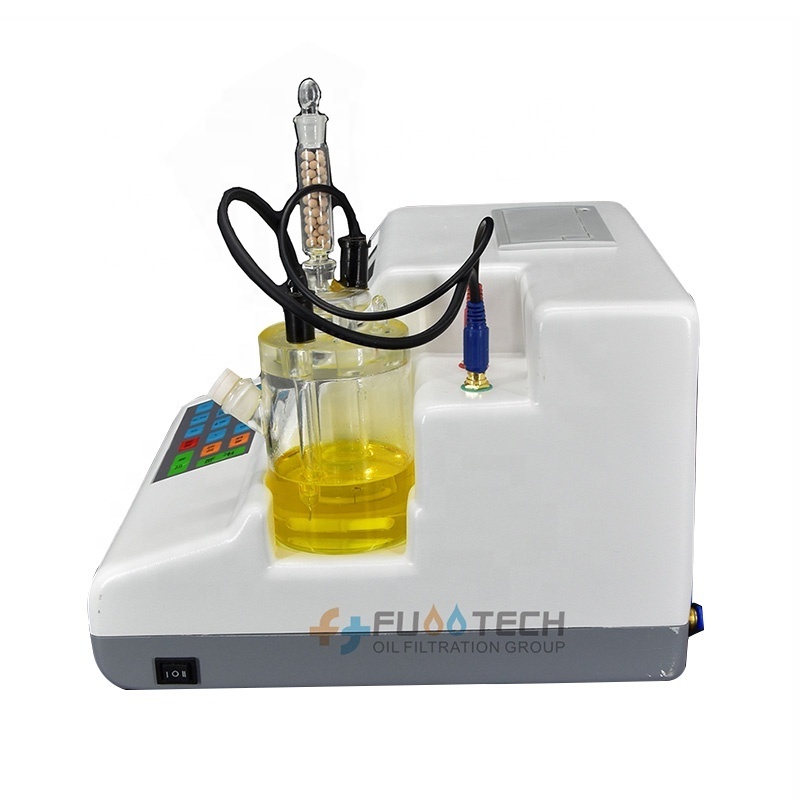 ISO Standard Insulation oil Karl Fischer Moisture Meter Coulometric Titration Moisture Analyzer