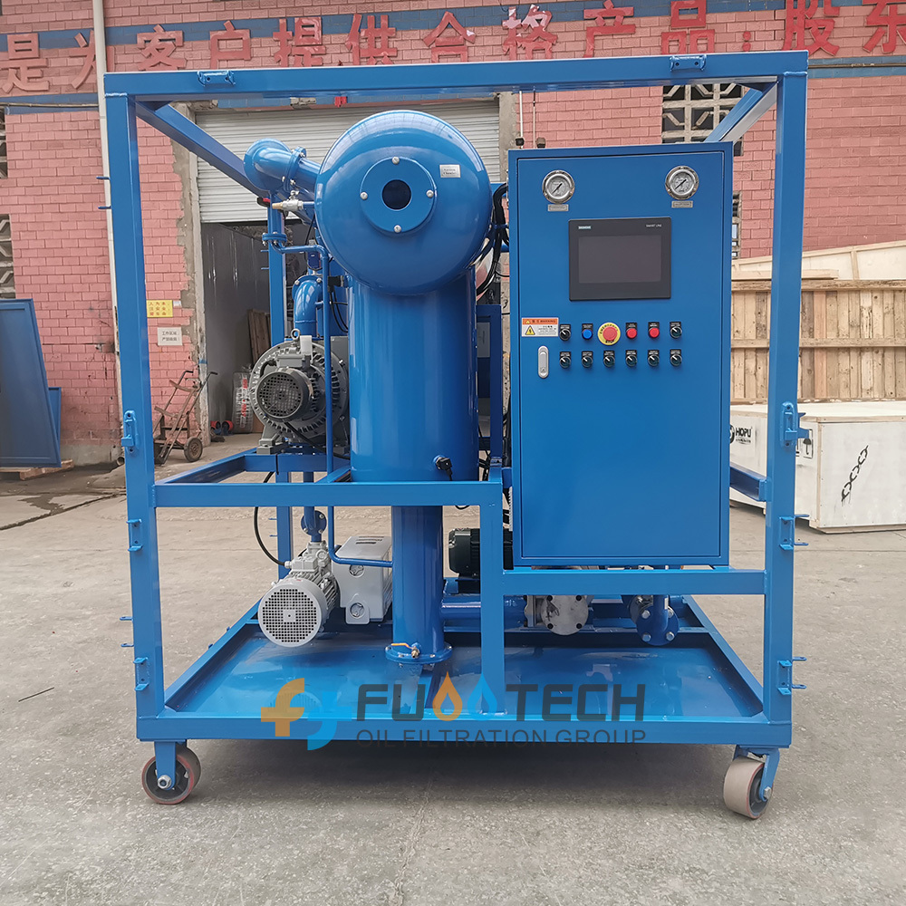 FUOOTECH ZYD-T Three Phase Mobile Vacuum Transformer Oil Purifier and Oil Filtration Machine