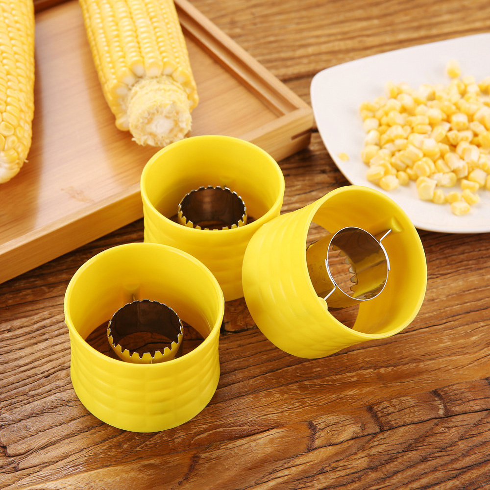 Creative Home Gadgets Corn Stripper Cob Cutter Remove Kitchen Accessories Cooking Tools Cooking tools Kitchen Cob Remover