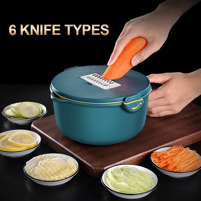 Multifunctional Kitchen Household Manual Slicer Kitchen Tools Accessories Potato Masher Cooking Gadgets Shredder Kitchen Items