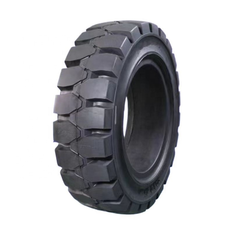 Chinese  tire factory brand no marking forklift tires solid 5.00-8 6.50-10 28X9-15 7.00-12 8.25-15 250-15 3.00-15