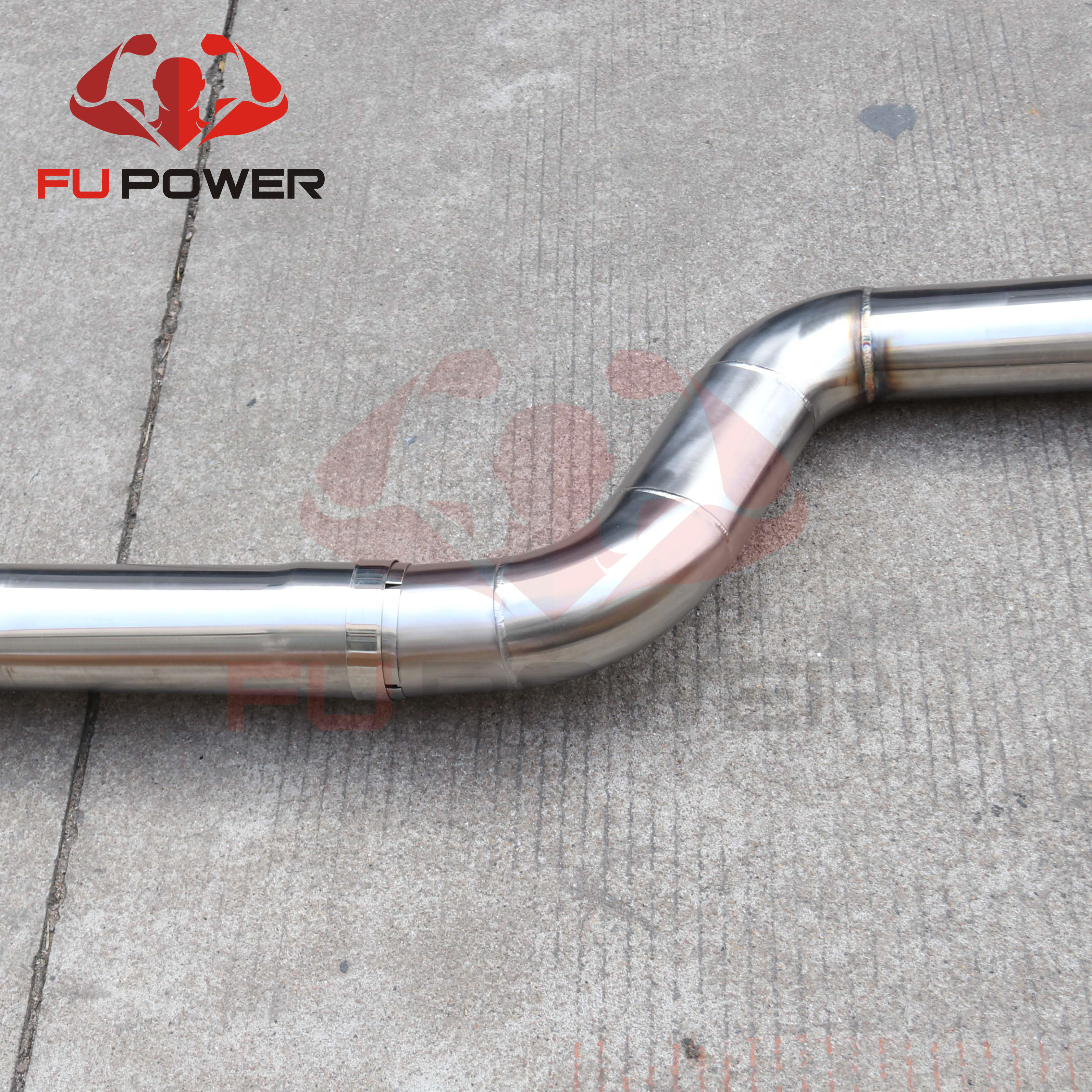 Stainless steel Mid pipe For BMW X3M/X4M F97/F98 3.0T 2019-2023 Exhaust Downpipe Car Exhaust System