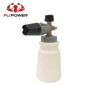 FUPOWER Snow Foam Spray Gun Car Wash Sprayer Lance Uses Hose Pipe Sprayer 1000ml Bottle High Pressure Car Washer Foam Nozzle