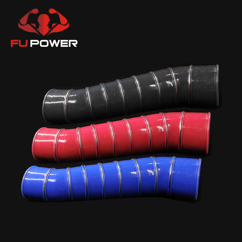 PERFORMANCE truck radiator silicone hose flexible corrugated silicone pipe fuel silicone hose