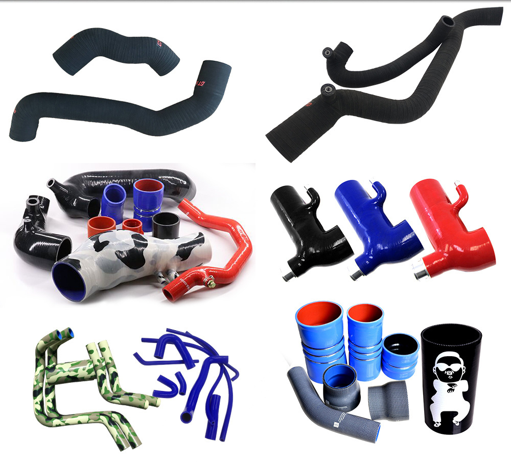 custom Performance pressure flexible rubber intercooler/radiator/engine coolant cooling silicone intake inlet hose pipe tube