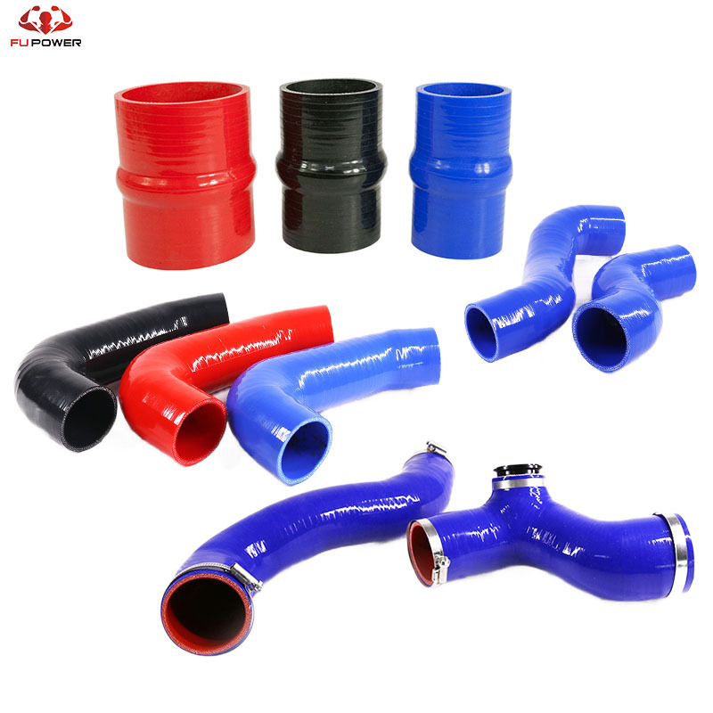 car accessory High Pressure flexible silicone hose Customized radiator/intercooler rubber turbo inlet hose pipe tube