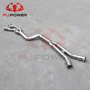 Stainless steel Mid pipe For BMW X3M/X4M F97/F98 3.0T 2019-2023 Exhaust Downpipe Car Exhaust System