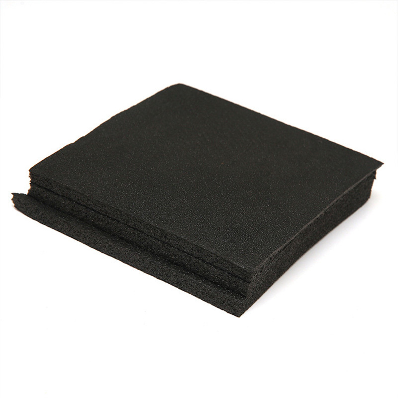 Waterproof Sound Absorption Heat Insulation EPDM Sheet Rubber Roofing Strap Mats Open Cell EPDM Foam