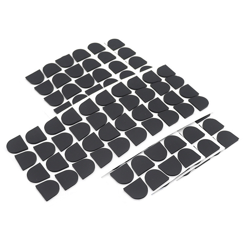 Manufacture Rubber Feet Adhesive Bumper Pads Self Stick Bumpers Furniture Foot Pads