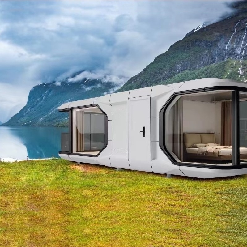 Popular Multifunctional Prefab House Space Capsule Bed Hotel Cabin Modular Space House Capsule