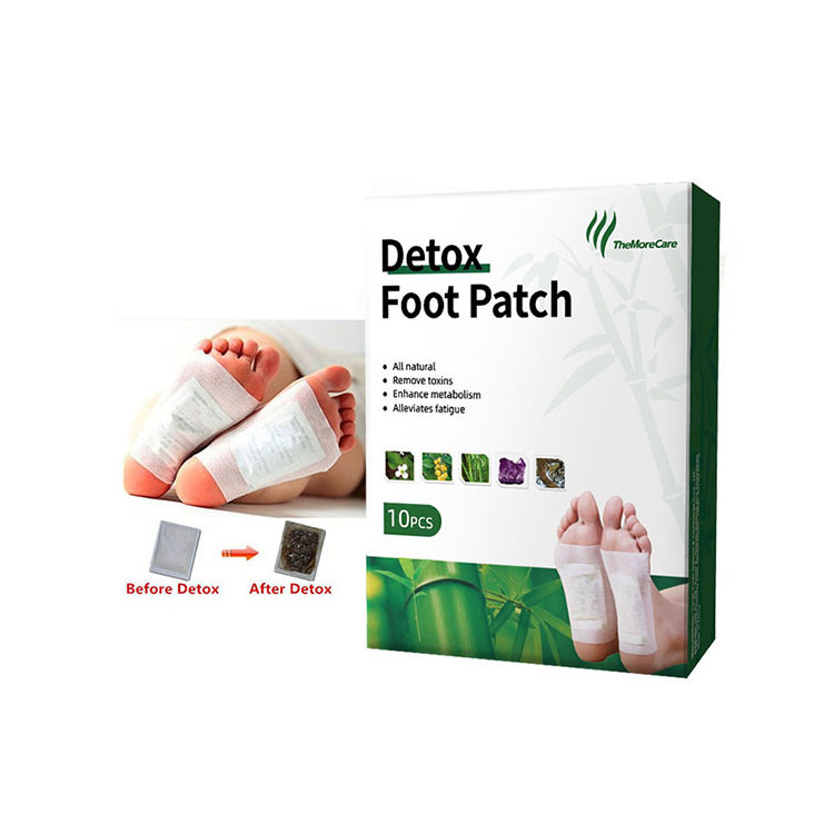 healthcare ionic bamboo vinegar foot warmer patch pads detox foot spa detox foot patch with adhesive