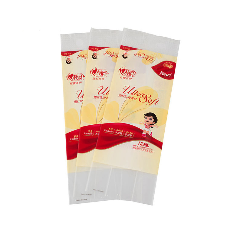 Custom Printed Laminated Material Packaging Plastic Wrapping Roll Film For Toilet Paper Packaging