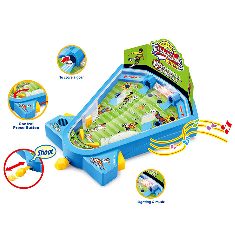 Children Table Baseball Archery Soccer Plastic Board Game Tabletop Arcade Pinball Game Toy