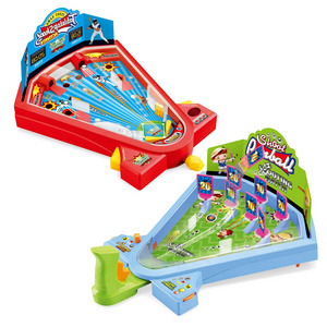 Children Table Baseball Archery Soccer Plastic Board Game Tabletop Arcade Pinball Game Toy