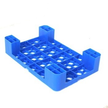 4 Legs  Small Plastic Pallets Light Low Cost Grilled Top Deck-open Display Plastic Pallet