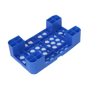 4 Legs  Small Plastic Pallets Light Low Cost Grilled Top Deck-open Display Plastic Pallet